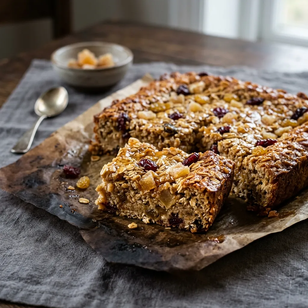 Luxury Ginger Flapjack