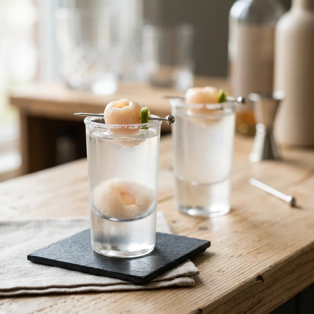 Lychee Tequila Shooter