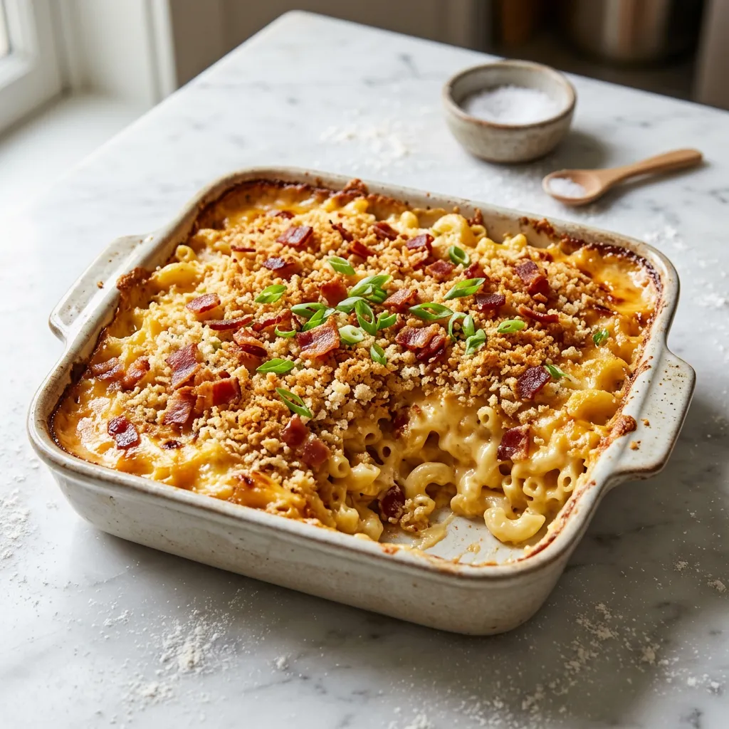 Macaroni and Cheese With Bacon