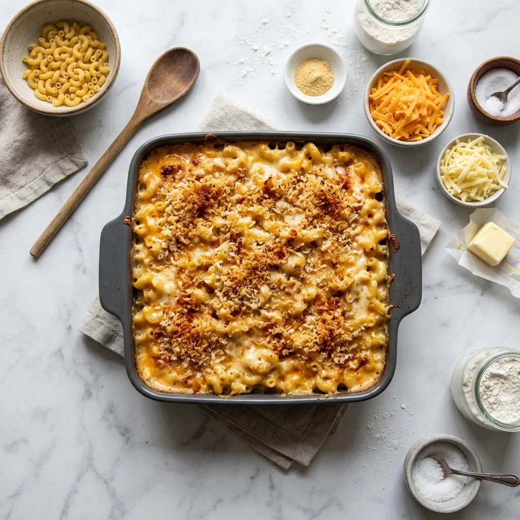 Macaroni and Smoked Cheddar Cheese