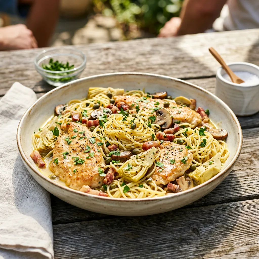 Macaroni Grill's Scaloppine di Pollo (Chicken Cutlets)