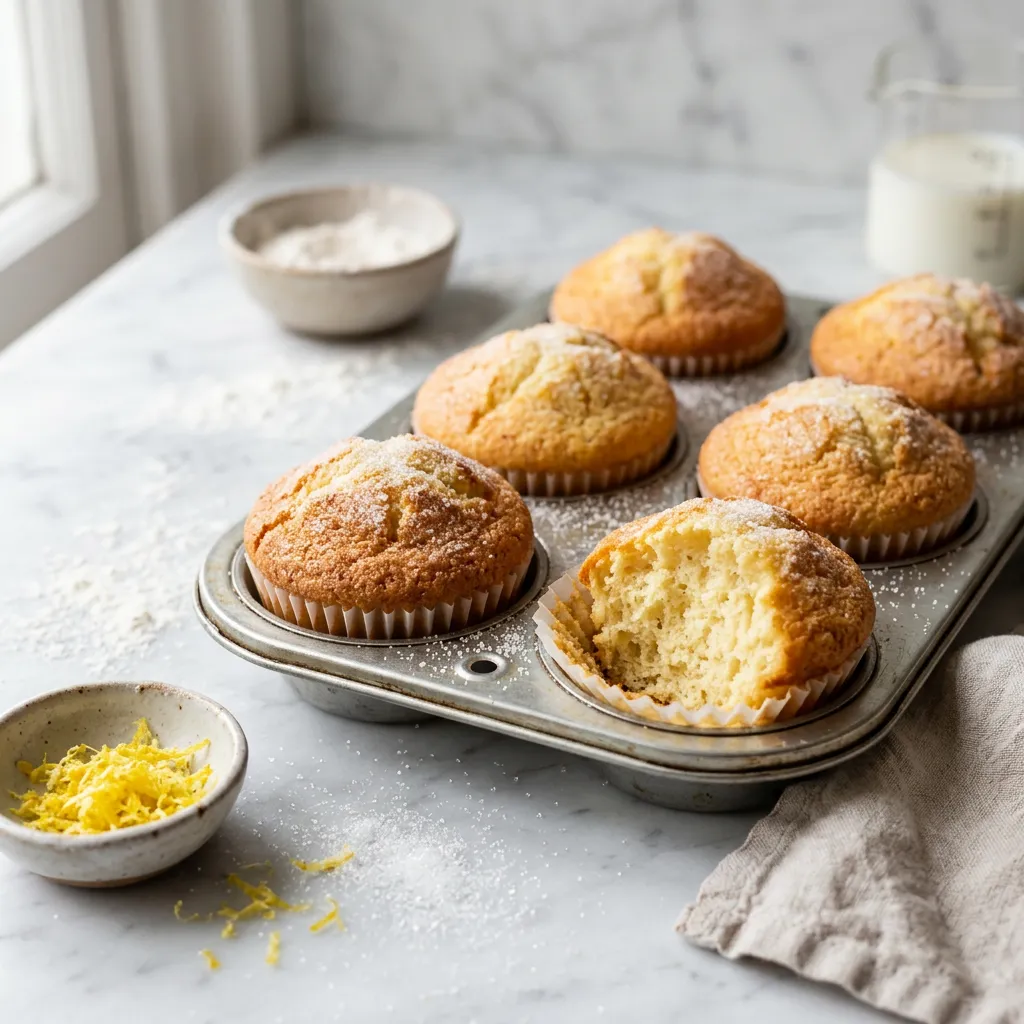 Magdalenas: Spanish Lemon Cupcakes