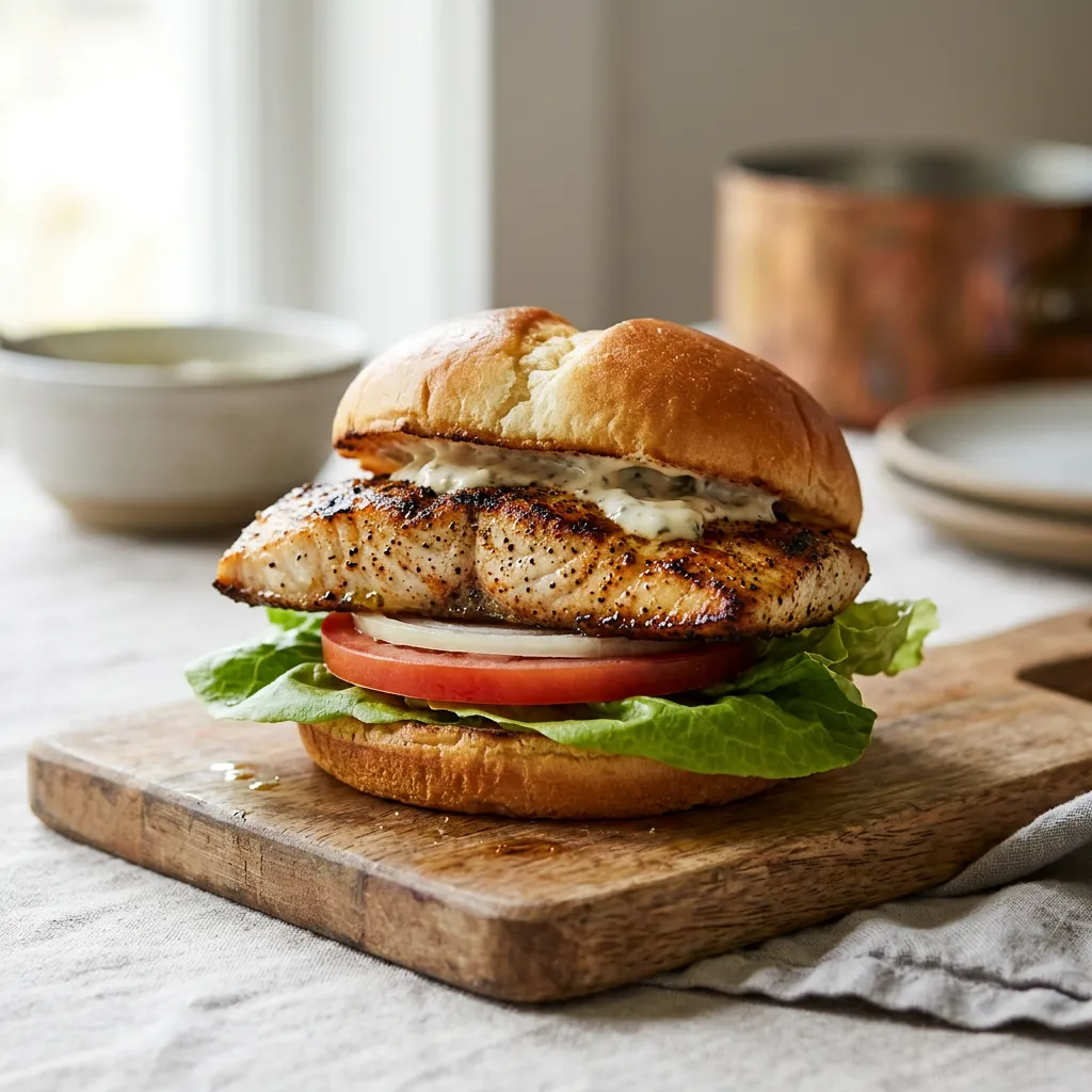 Mahi-Mahi Sandwich Recipe
