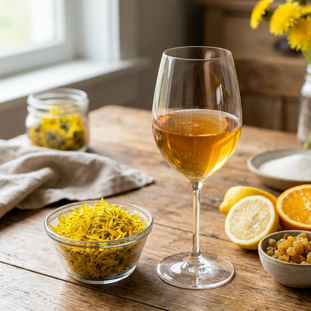 Make Your Own Dandelion Wine