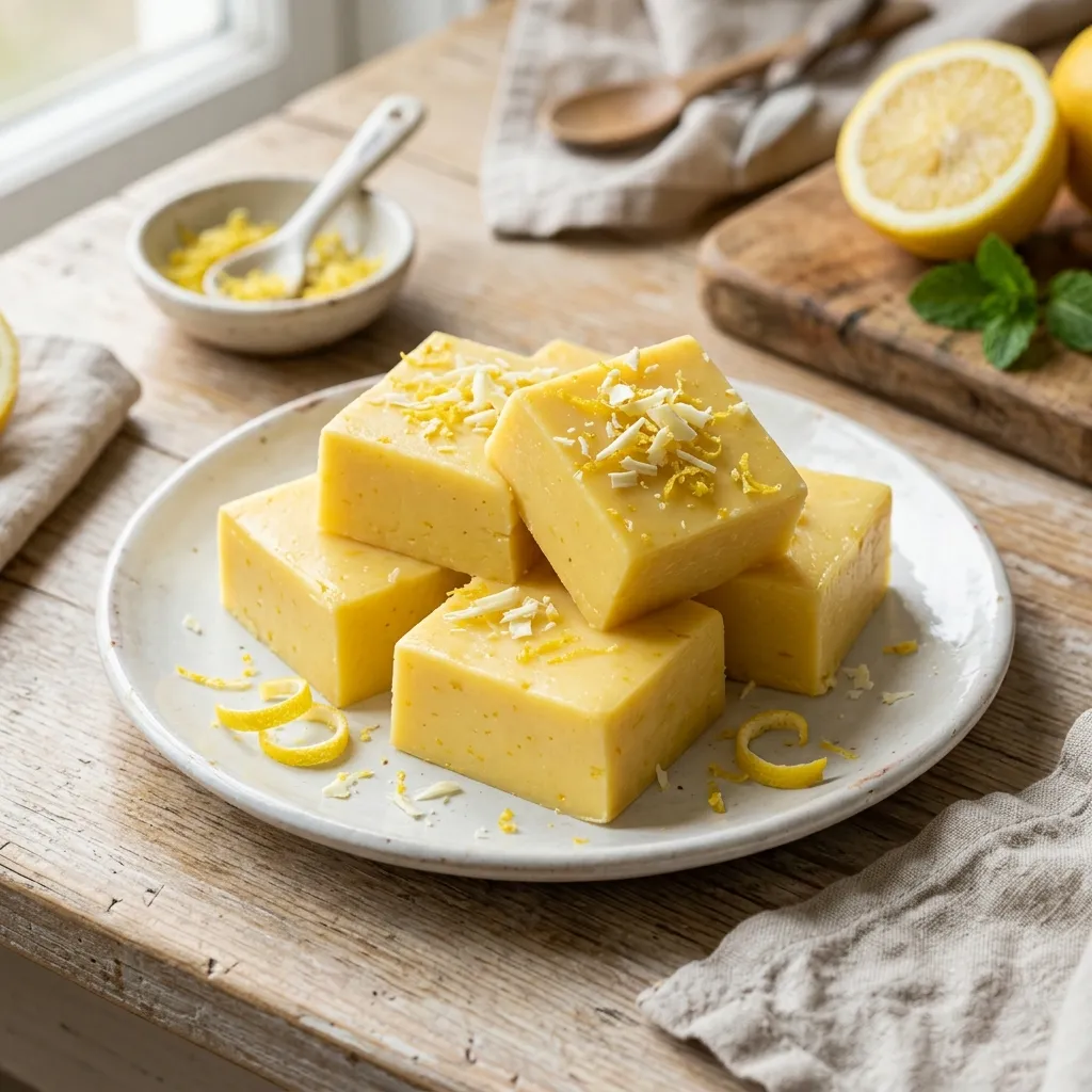 Make Your Own Lemon Fudge