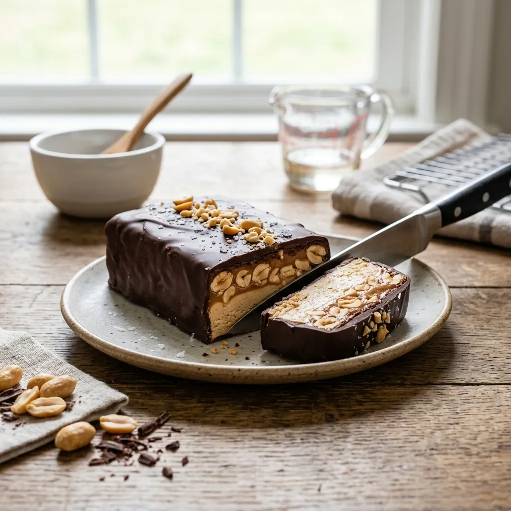 Make Your Own Snickers Candy Bars
