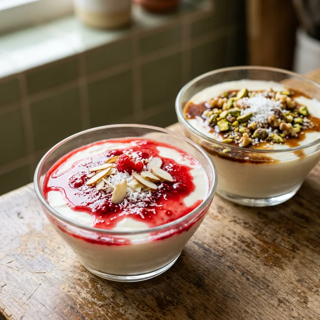 Malabi Rose Water Milk Pudding