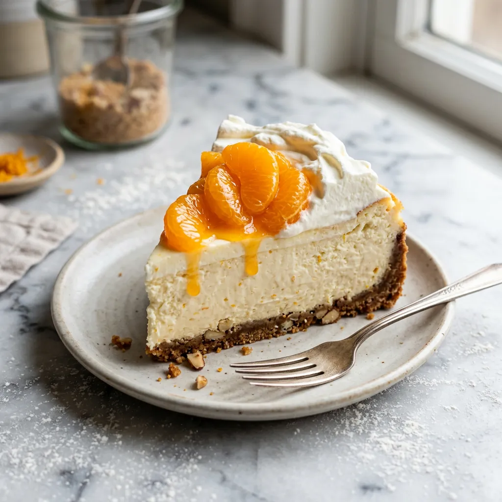 Mandarin Orange Cheesecake
