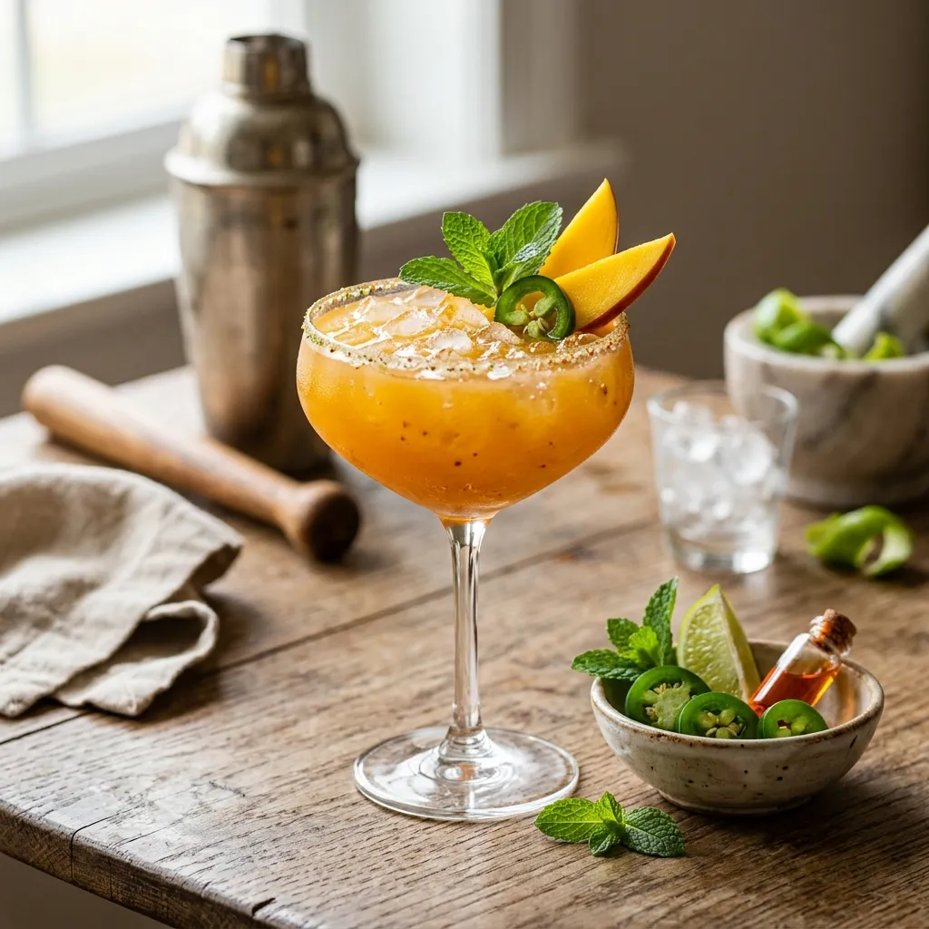 Mango Spice Cocktail