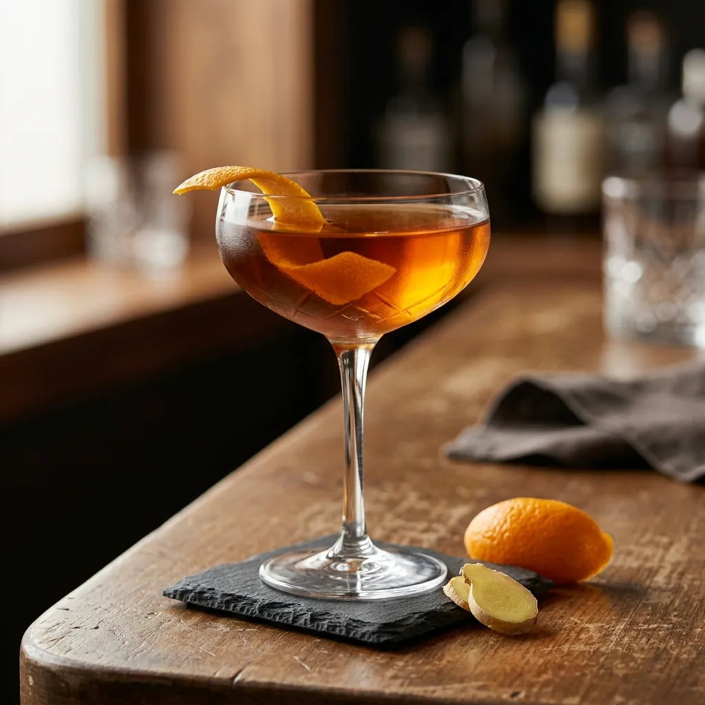 Manhattan Love Story Cocktail