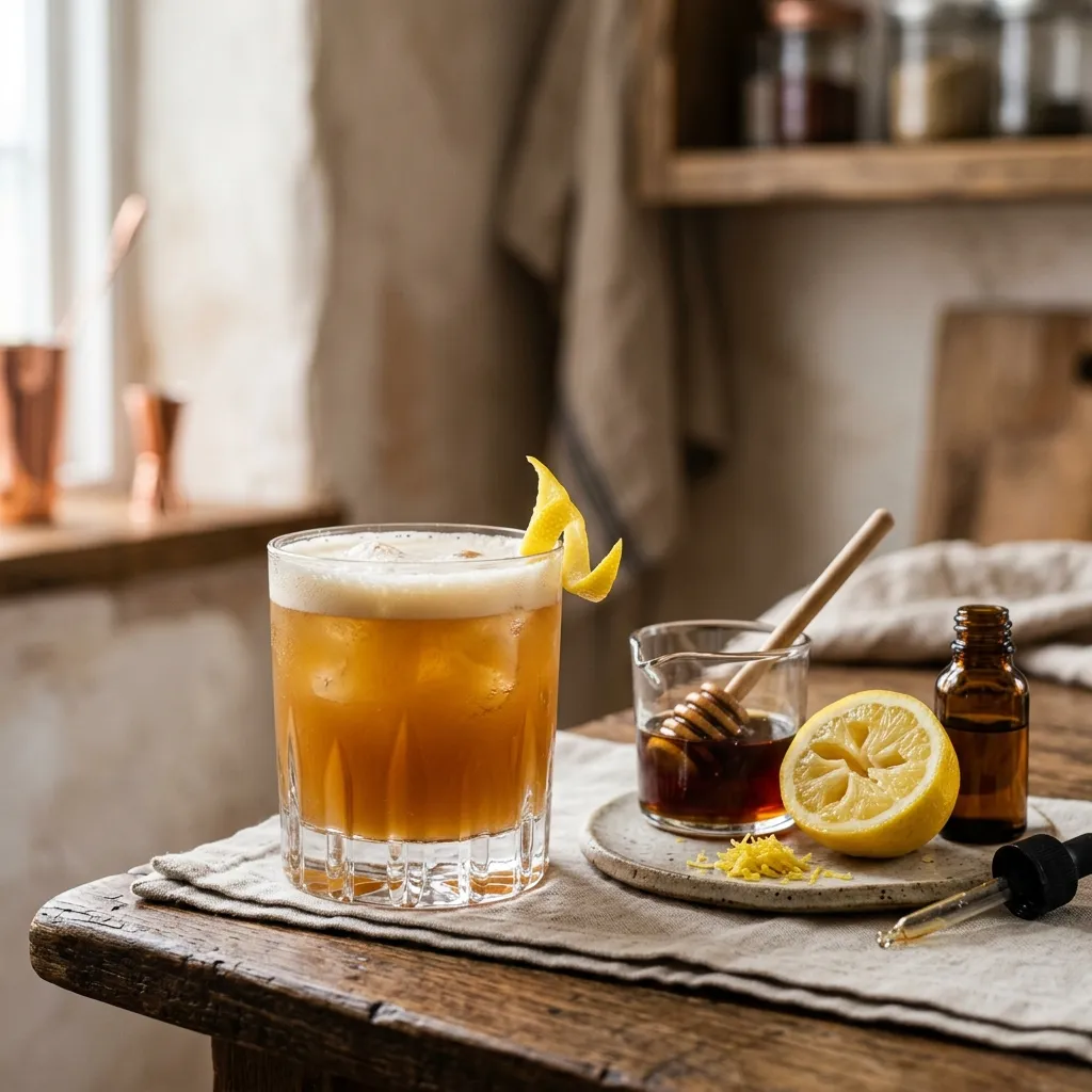 Manuka Maple Sour Cocktail
