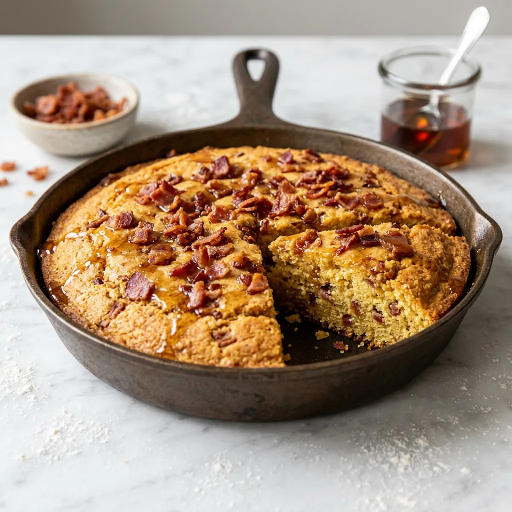 Maple and Bacon Cornbread