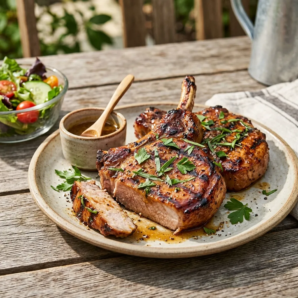 Maple-Dijon Pork Chops Recipe