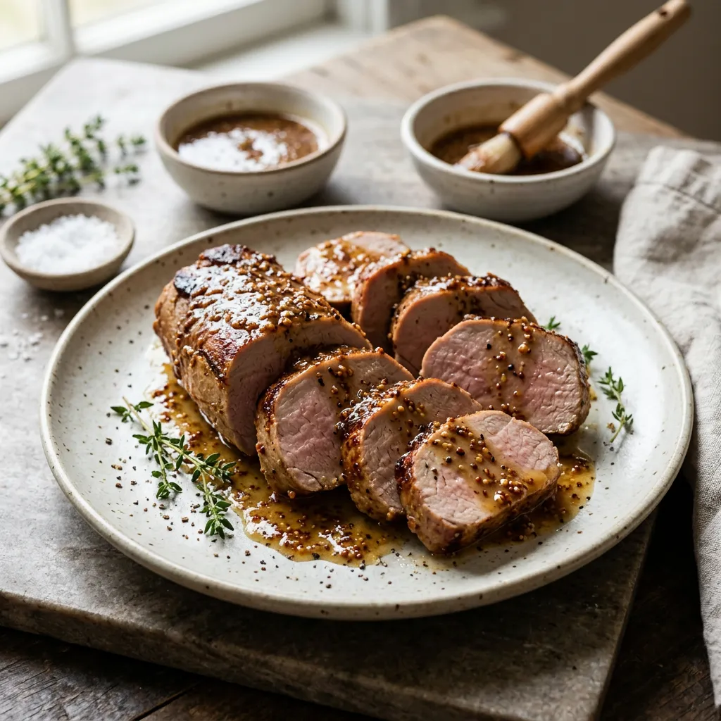 Maple Mustard Pork Tenderloin Recipe