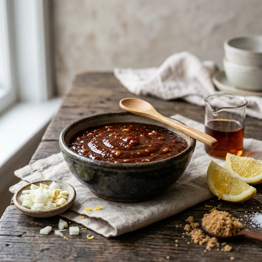 Maple Syrup Barbecue Sauce
