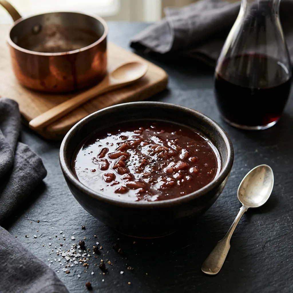 Marchand de Vin: Red Wine Reduction Sauce