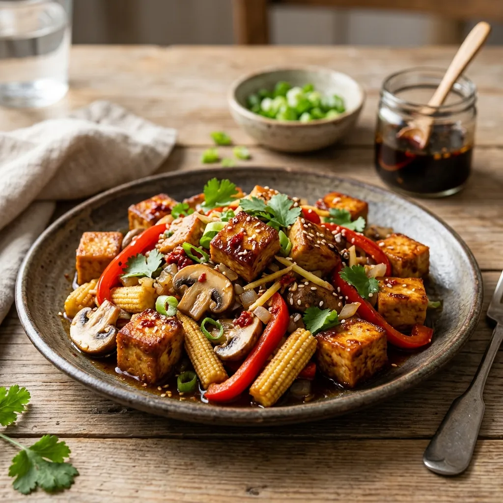 Marinated Fried Tofu