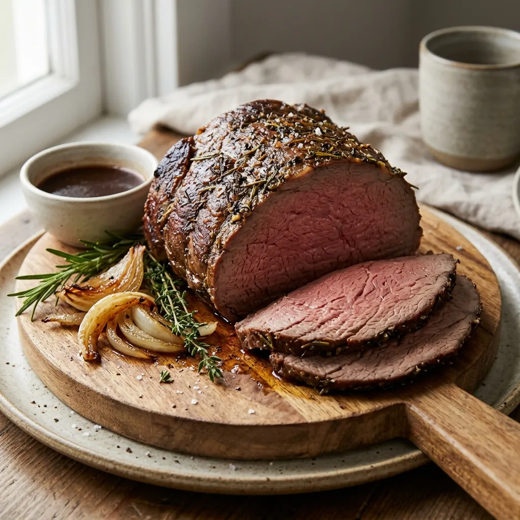 Marinated Rotisserie Roast Beef