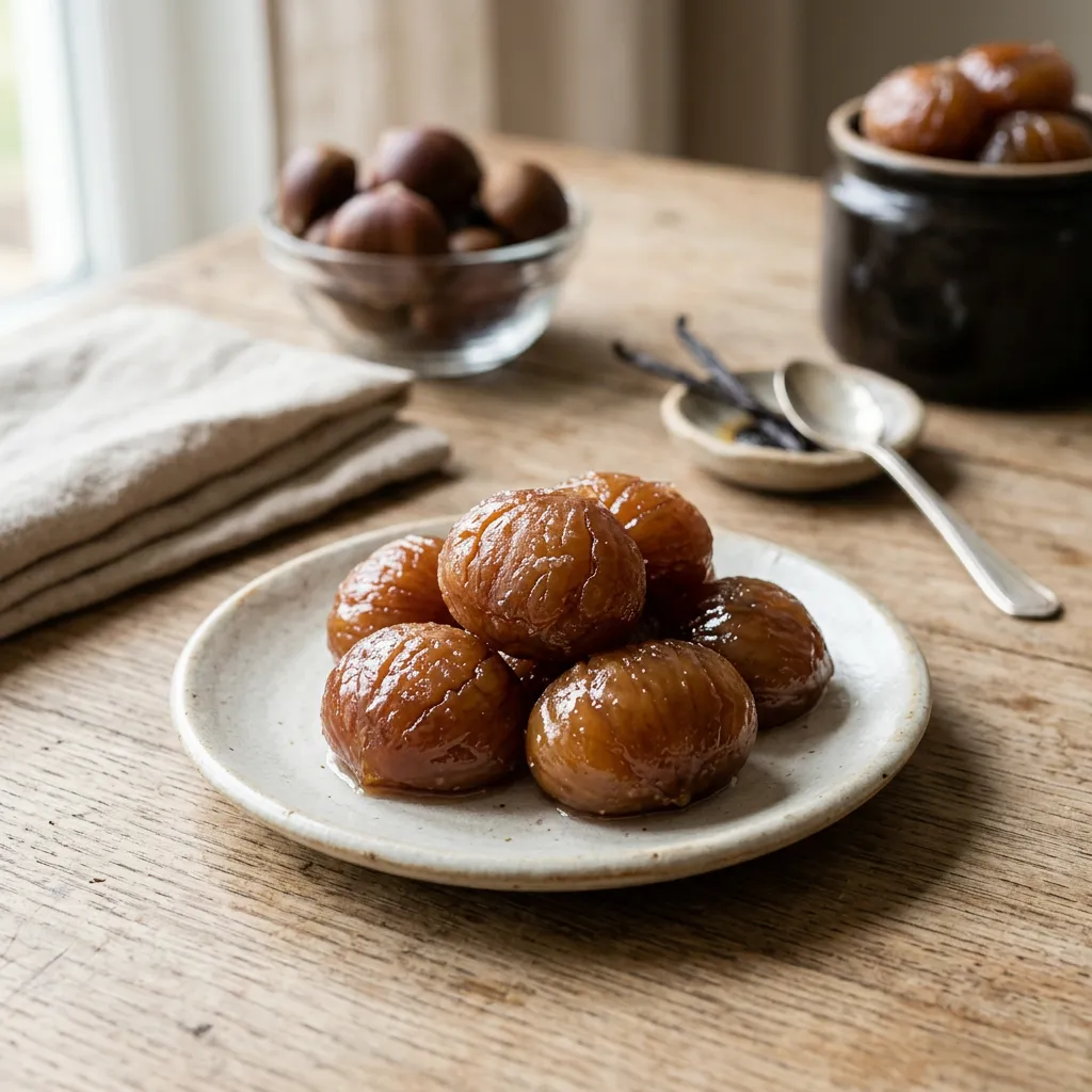 Marrons Glacé (Candied Chestnuts)