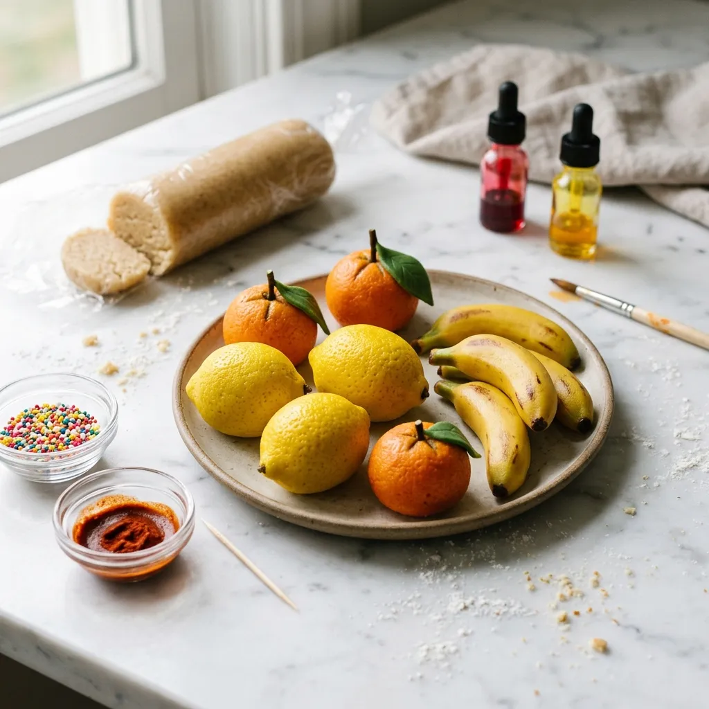 Marzipan Fruits