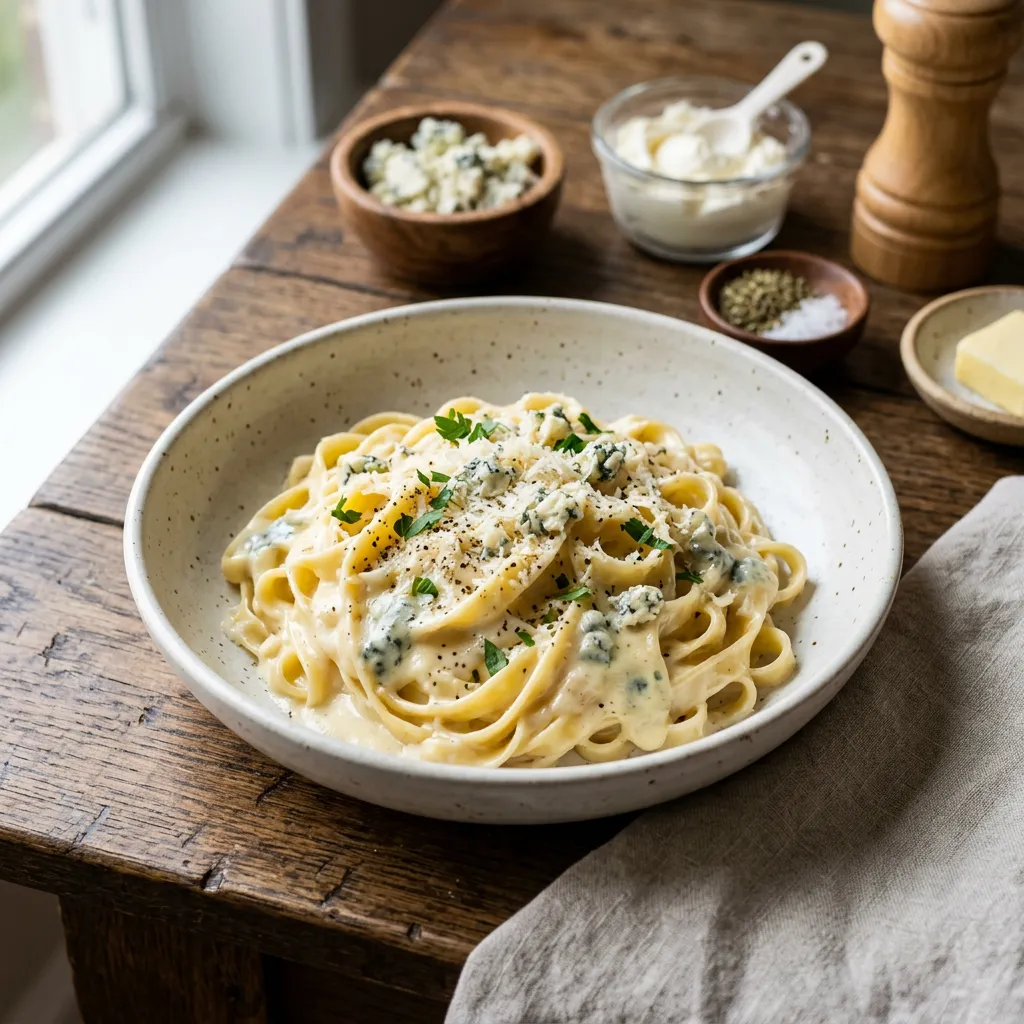 Mascarpone and Gorgonzola Pasta Sauce Recipe