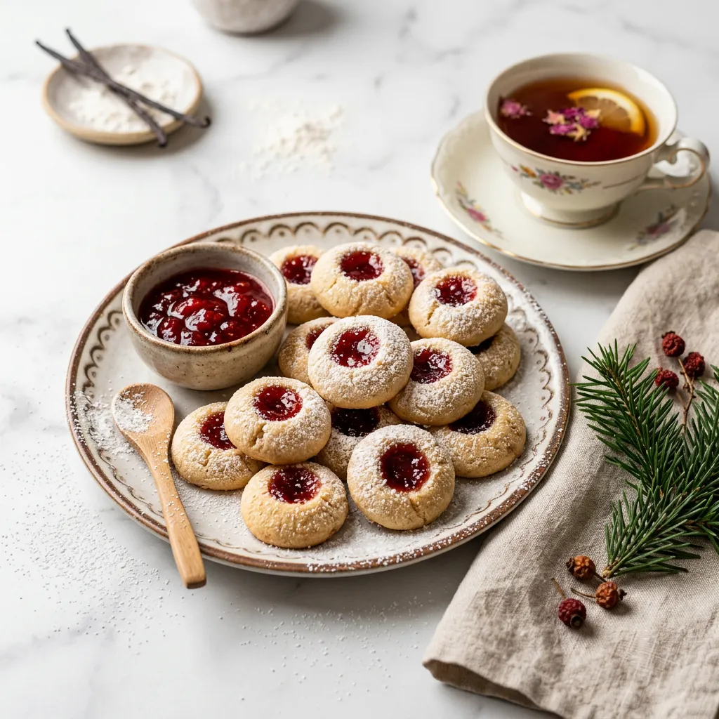 Maslenki (Bulgarian Christmas Jam-Filled Cookie) Recipe