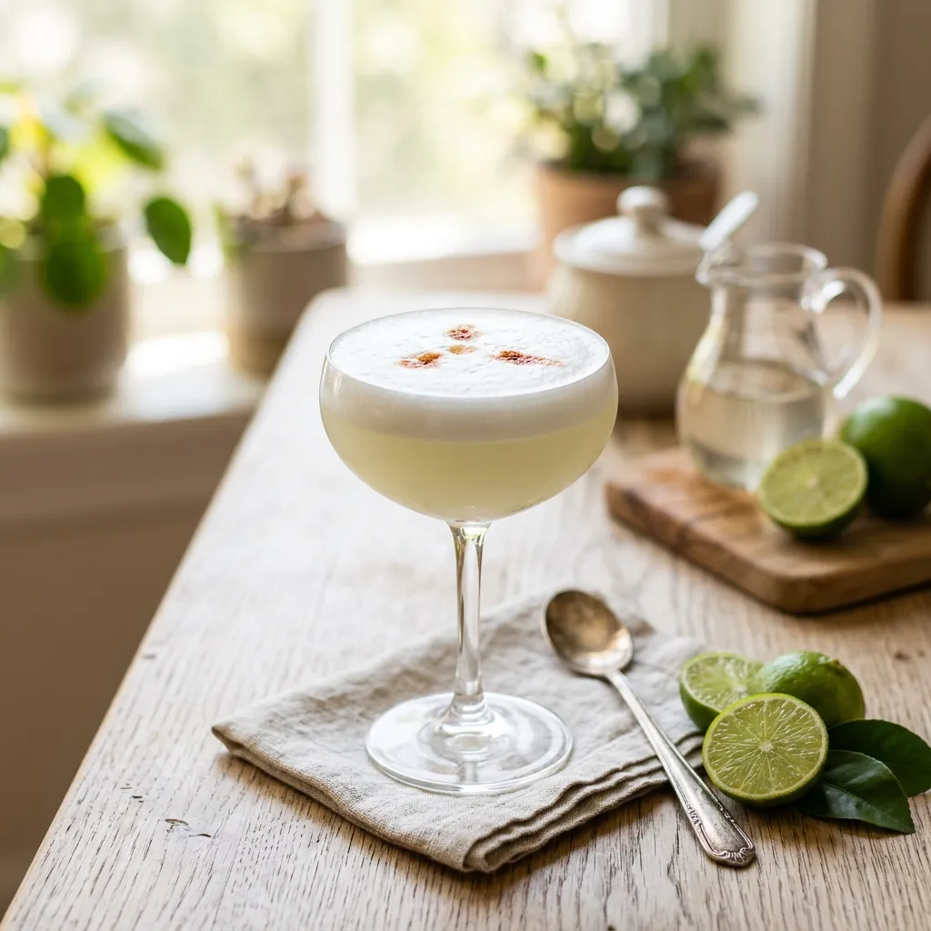 Master the Classic Peruvian Pisco Sour Cocktail