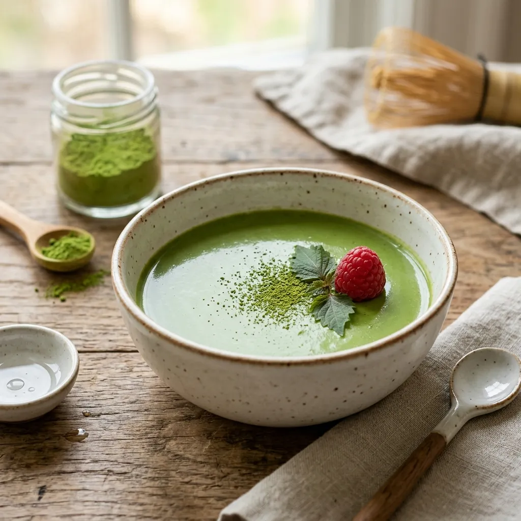 Matcha Green Tea Mousse