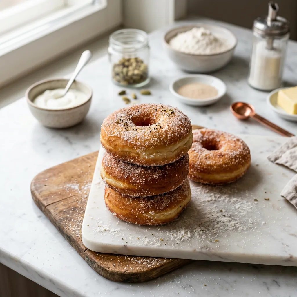 May Day Munkki (Cardamom Doughnuts) Recipe