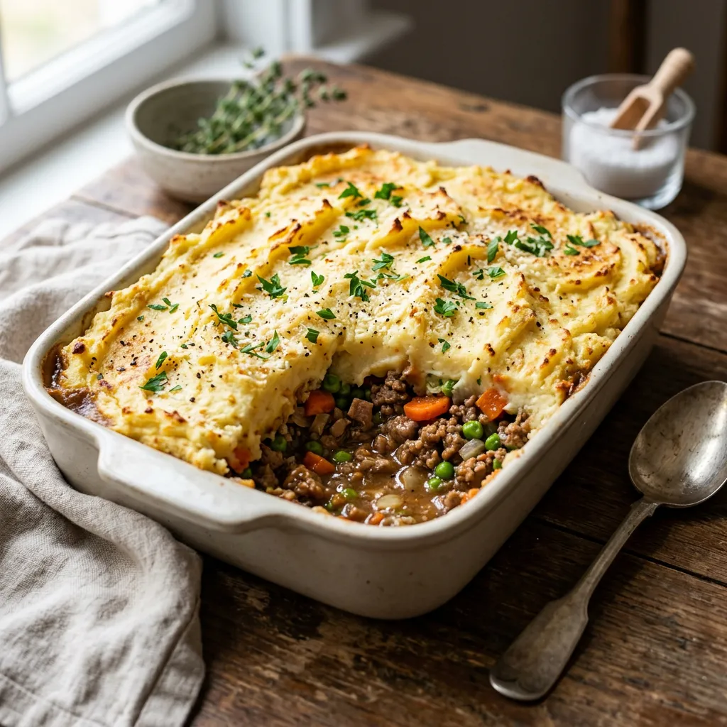 Meatloaf Shepherd's Pie