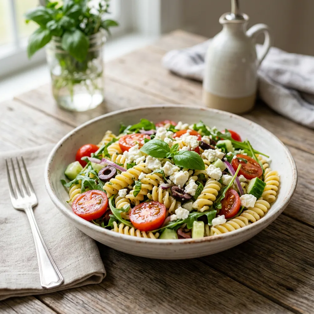 Mediterranean Pasta Salad Recipe