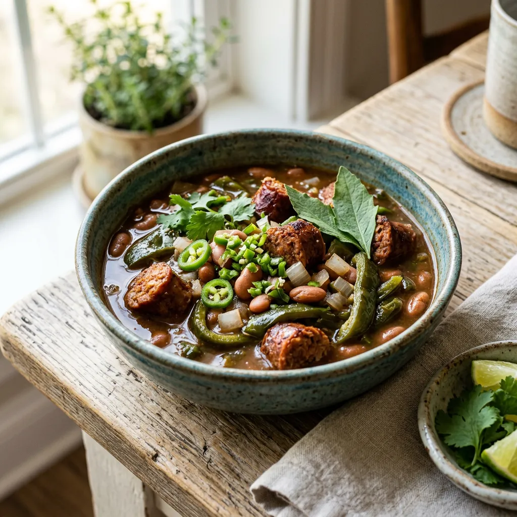 Mexican Cowboy Beans With Longaniza Sausage Recipe