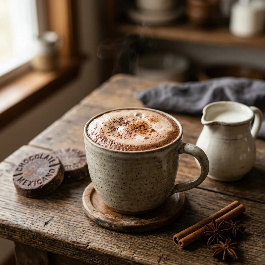 Mexican Hot Chocolate (Chocolate Caliente)