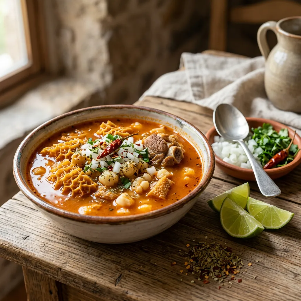 Mexican Tripe Soup (Menudo) Recipe