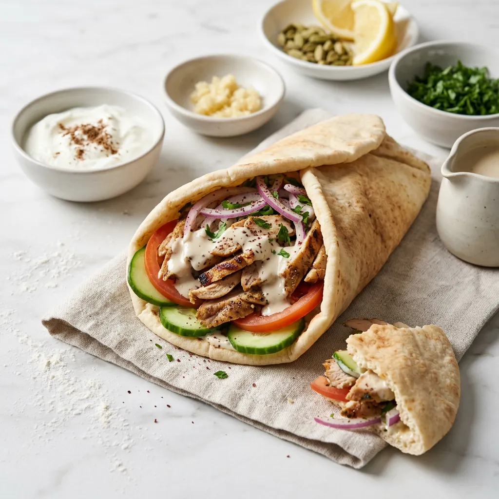 Middle Eastern Chicken Shawarma