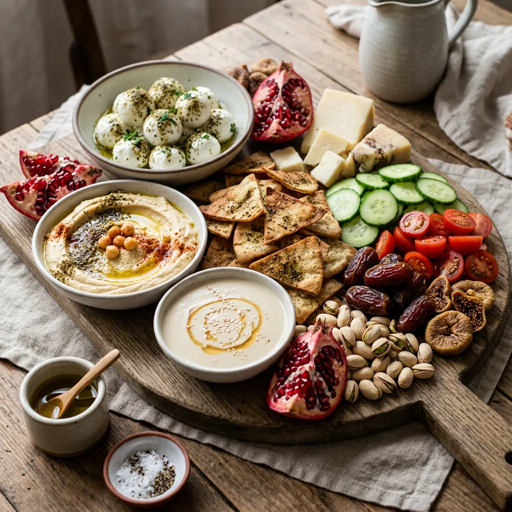 Middle Eastern-Inspired Cheese Board Recipe