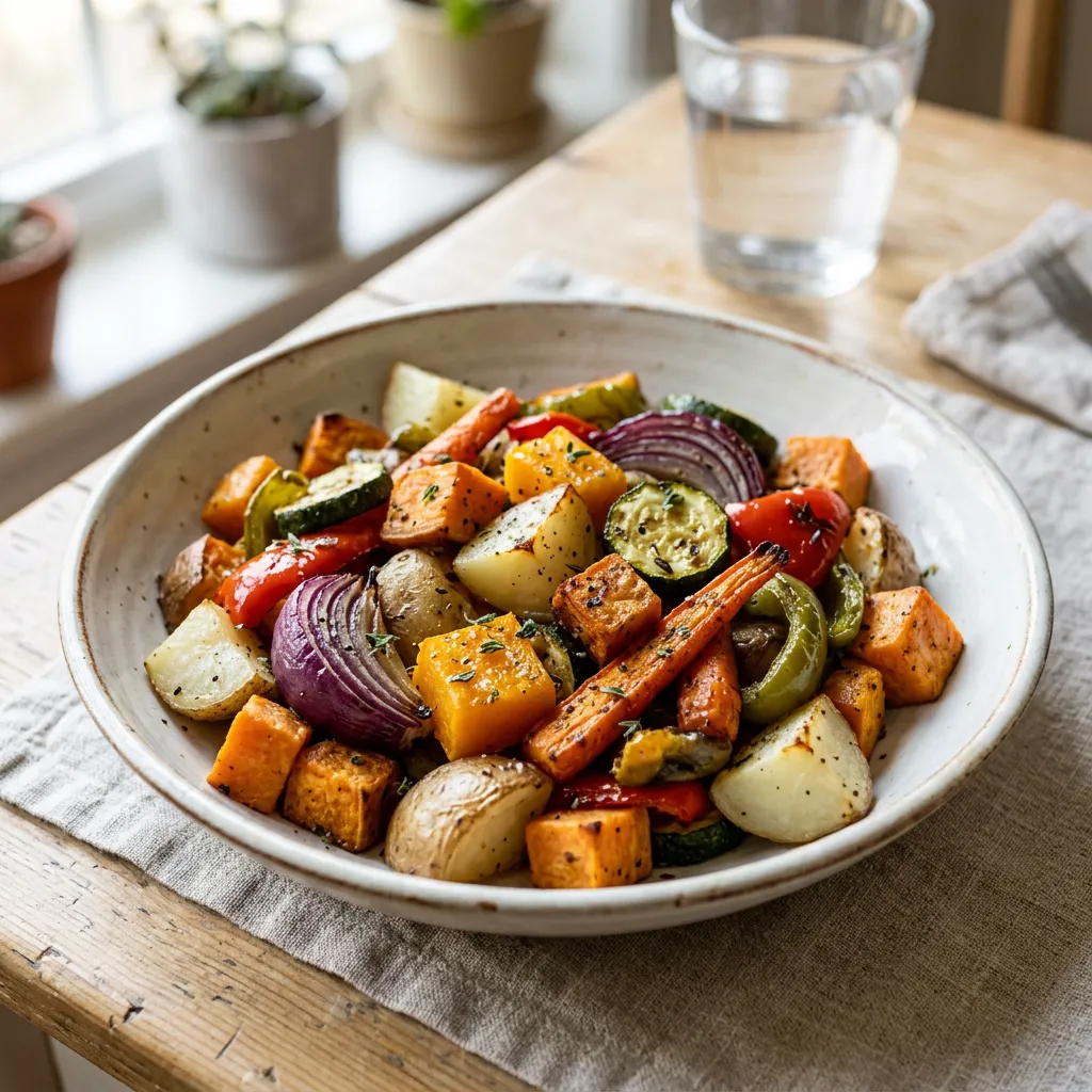 Middle Eastern Style Roasted Vegetables Recipe