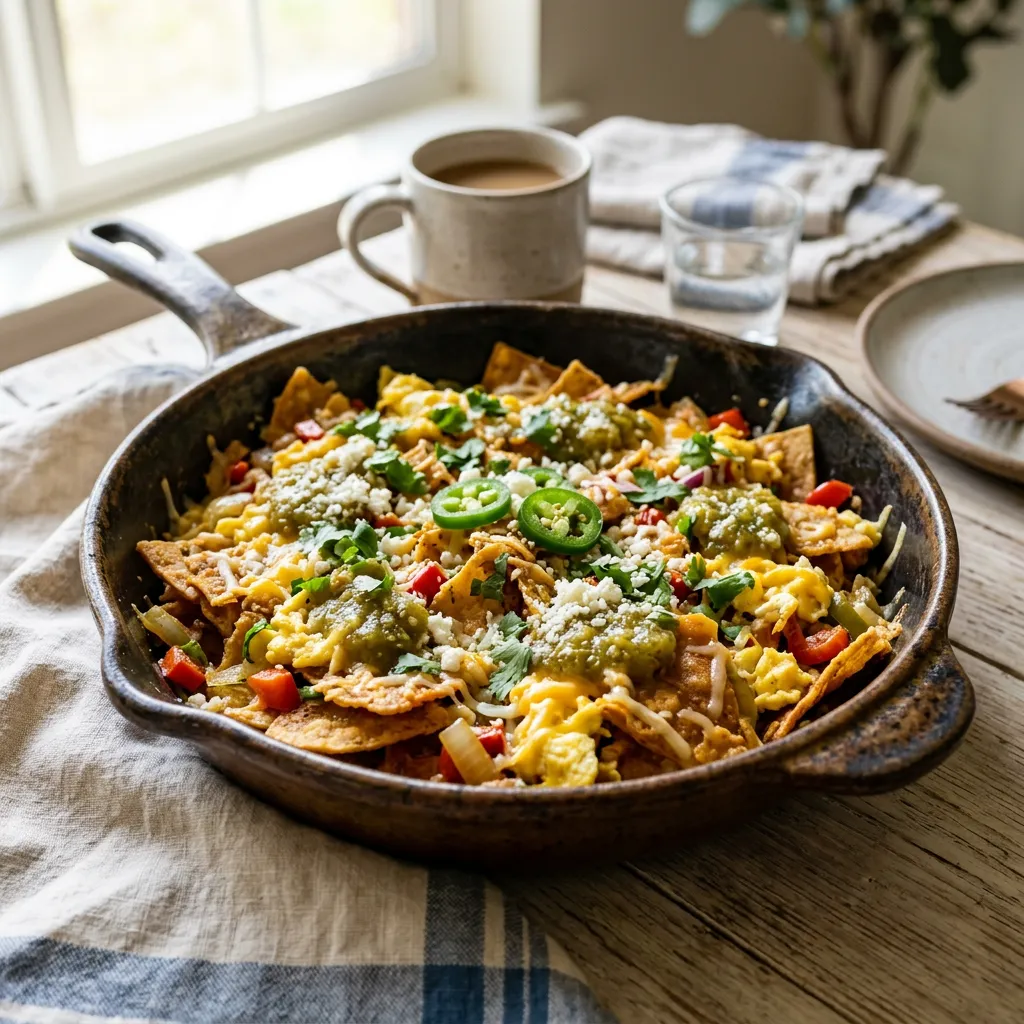Migas (Mexican Breakfast Egg Skillet) Recipe