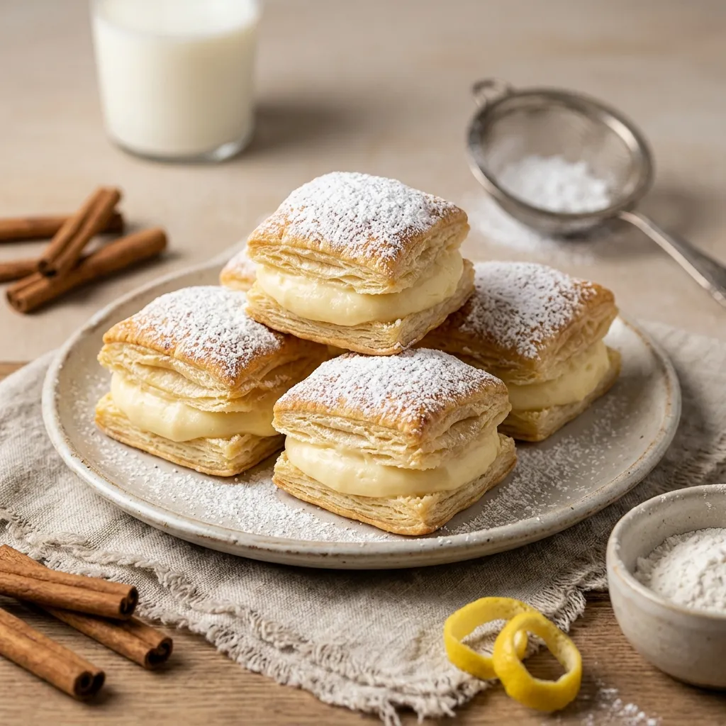 Miguelitos: Spanish Cream-Filled Pastry