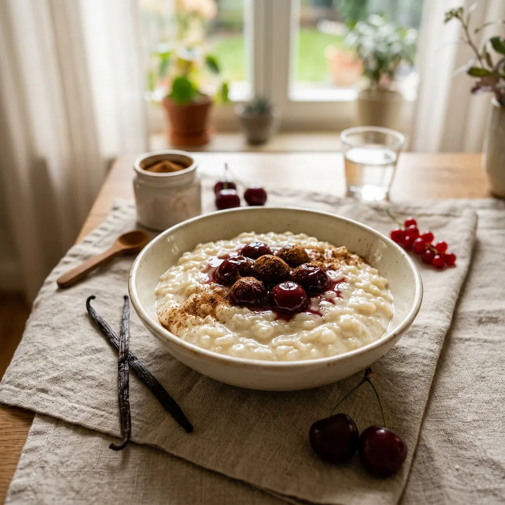 Milchreis: German Rice Pudding