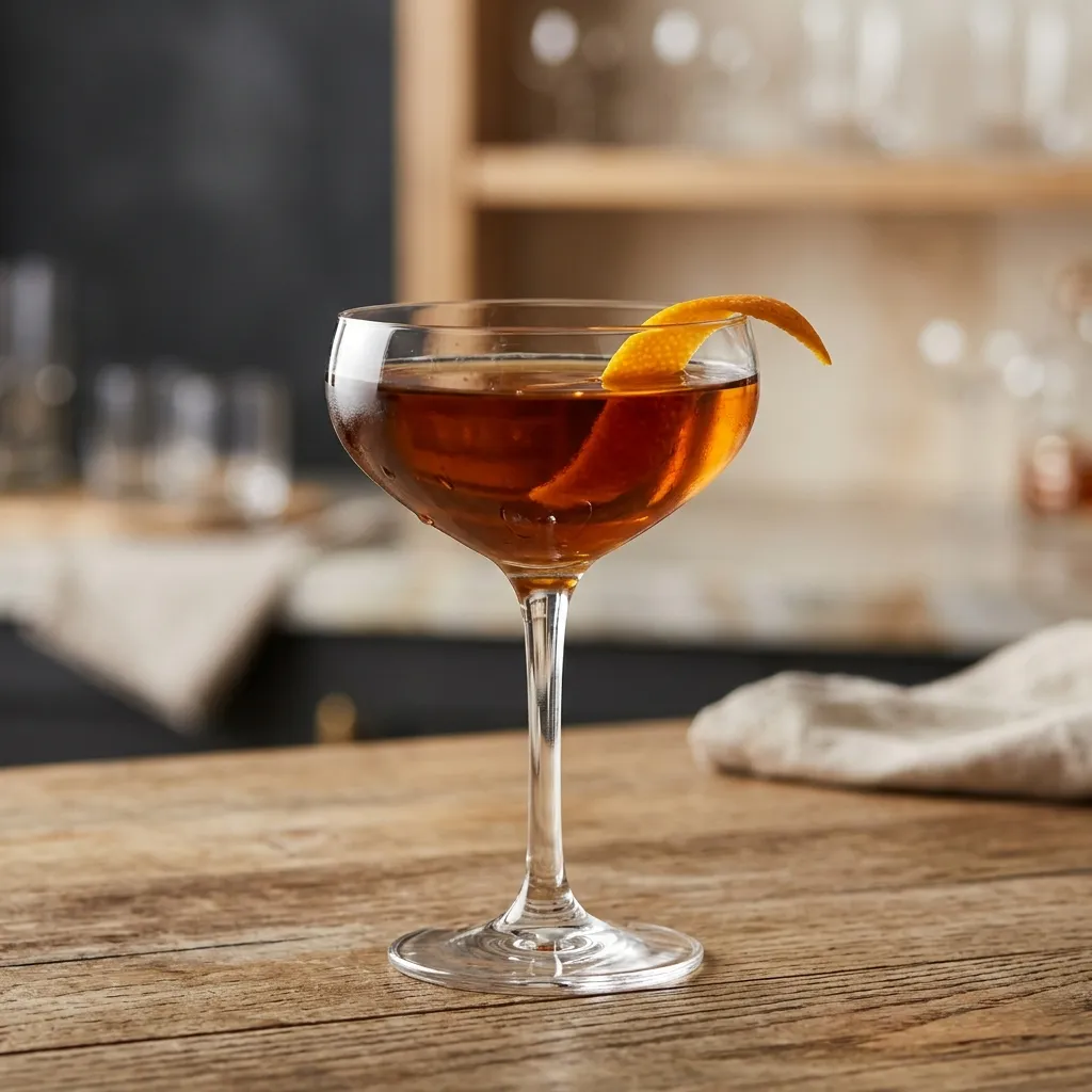Mile High Manhattan Cocktail