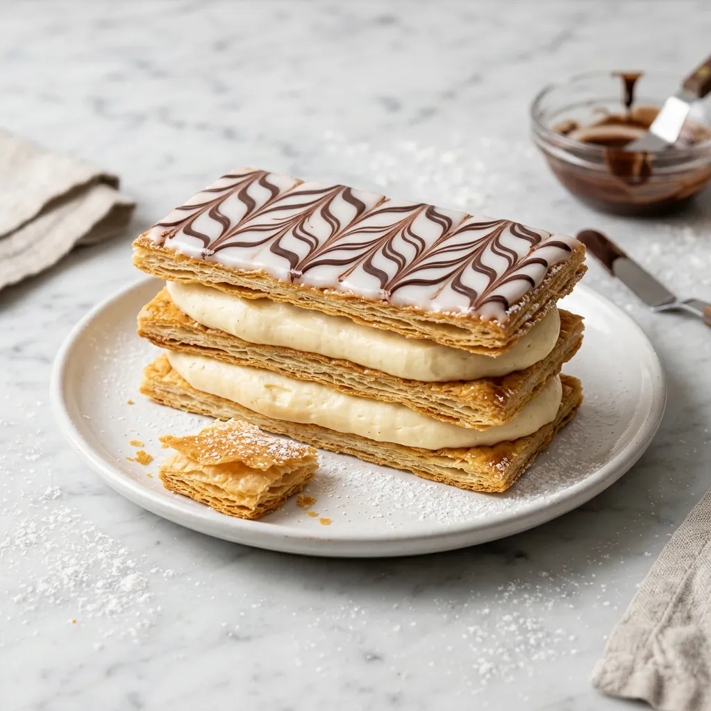 Mille-Feuille (French Napoleon Dessert)