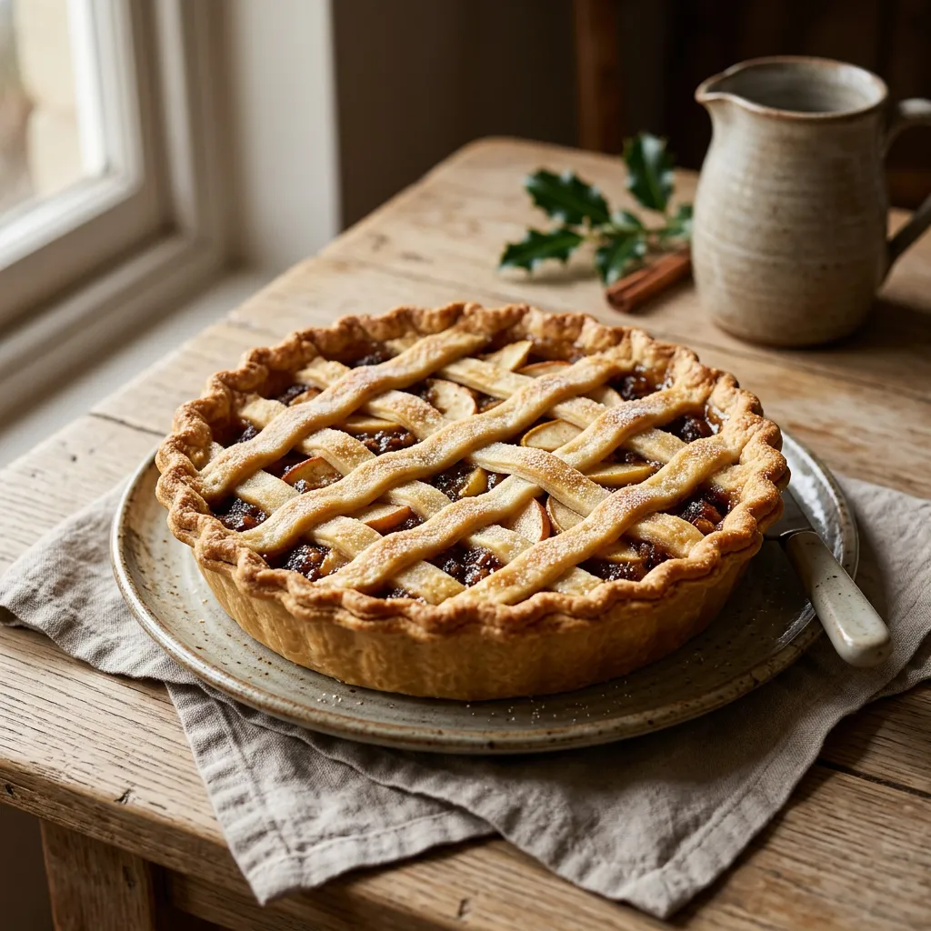 Mincemeat and Apple Tart - Now Meat Free!!