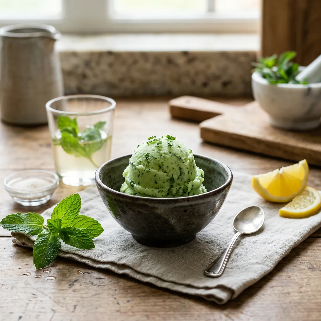 Mint Sorbet Recipe