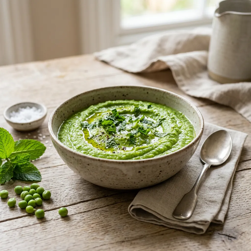Minted Pea Purée