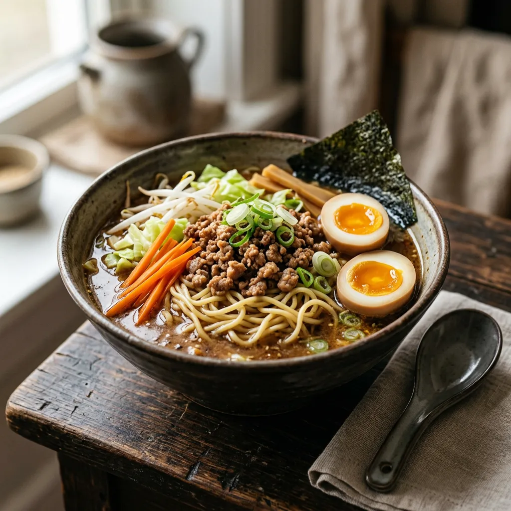 Miso Ramen Japanese Soup
