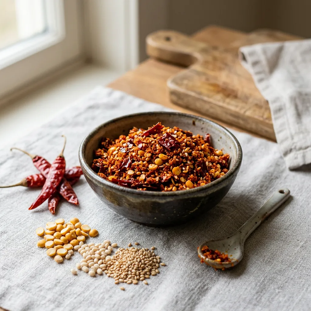 Molaha Podi: South Indian Gunpowder Chutney