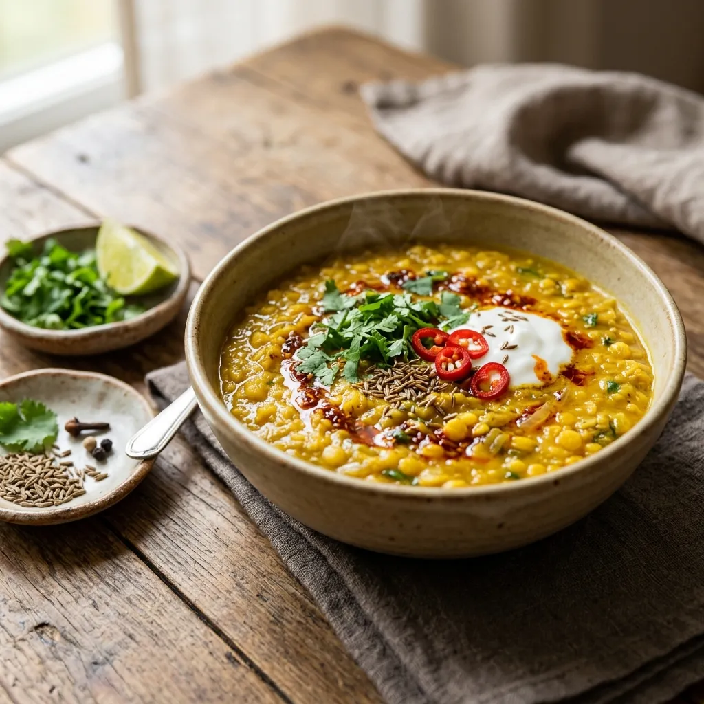 Moong Dal: Vegetarian Indian Yellow Lentil Dhal