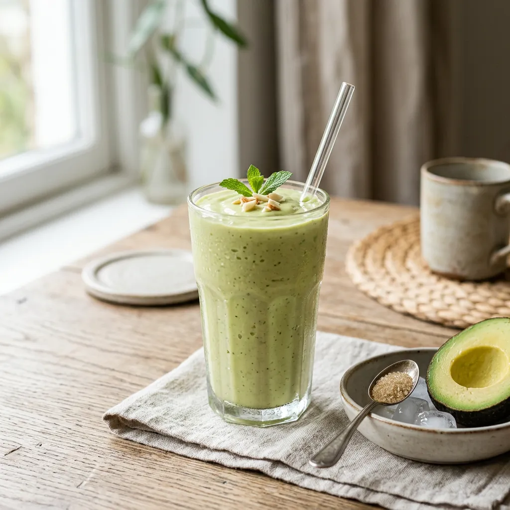 Moroccan Avocado Smoothie