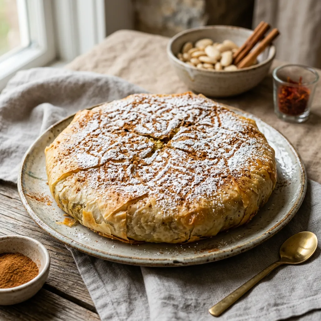 Moroccan Chicken Bastilla